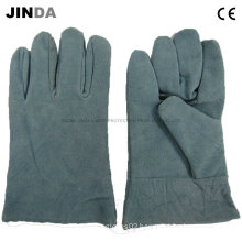 Cow Leather Labor Safety Products Welding Working Gloves (L002)